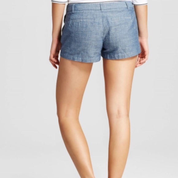 New Merona Chambray 3” Chino Shorts - Picture 2 of 7